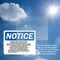Signmission Extremely High Arc Flash Incident Energy OSHA Notice Sign, Vinyl Decal, 10in W x 7in L, 2PK OS-2PACK-NS-D-710-L-12291 - alternate 6